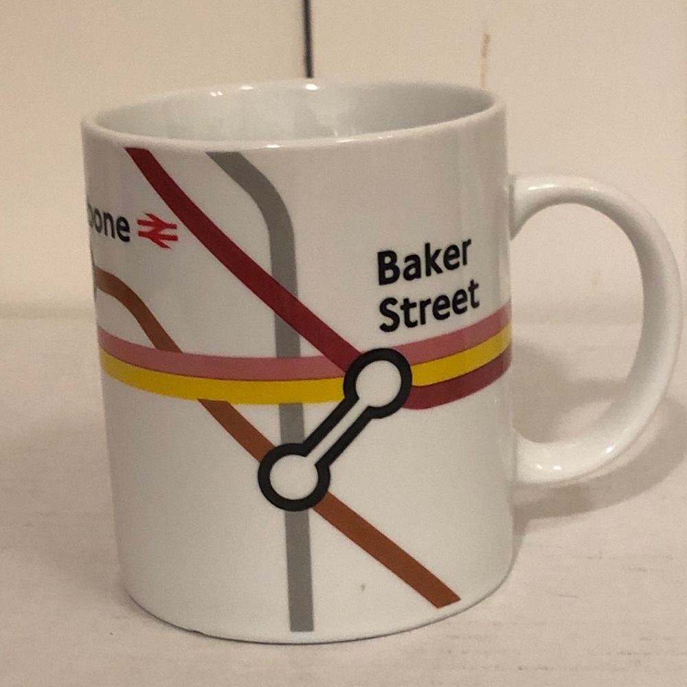 London underground subway tube map coffee mug. EUC - Picture 3 of 9